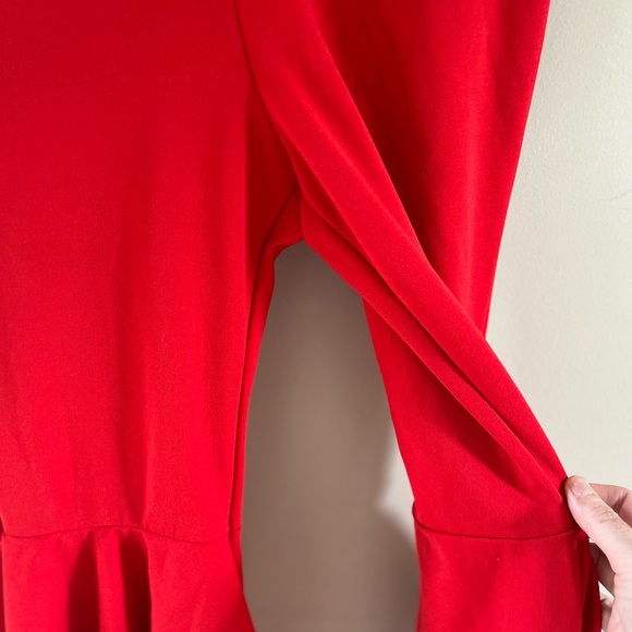 ✨ Red Flare Bell Bottoms - Picture 9 of 10